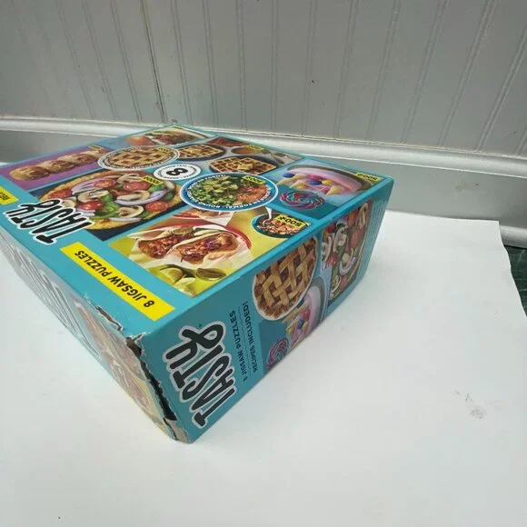 Tasty Puzzle 8 Puzzles in one Ceaco puzzles jigsaw Food puzzles 8 puzzles - Picture 6 of 7